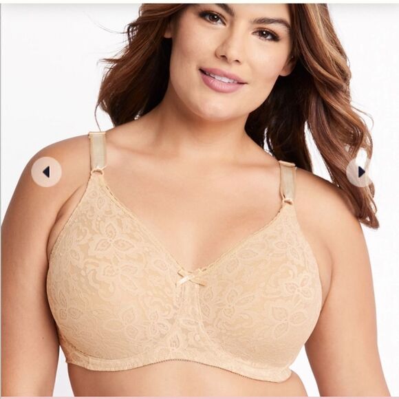 Bali Lace 'N Smooth® Underwire Bra3432 Sz- 40DD - Picture 1 of 9